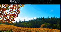 Desktop Screenshot of bravantevineyards.com
